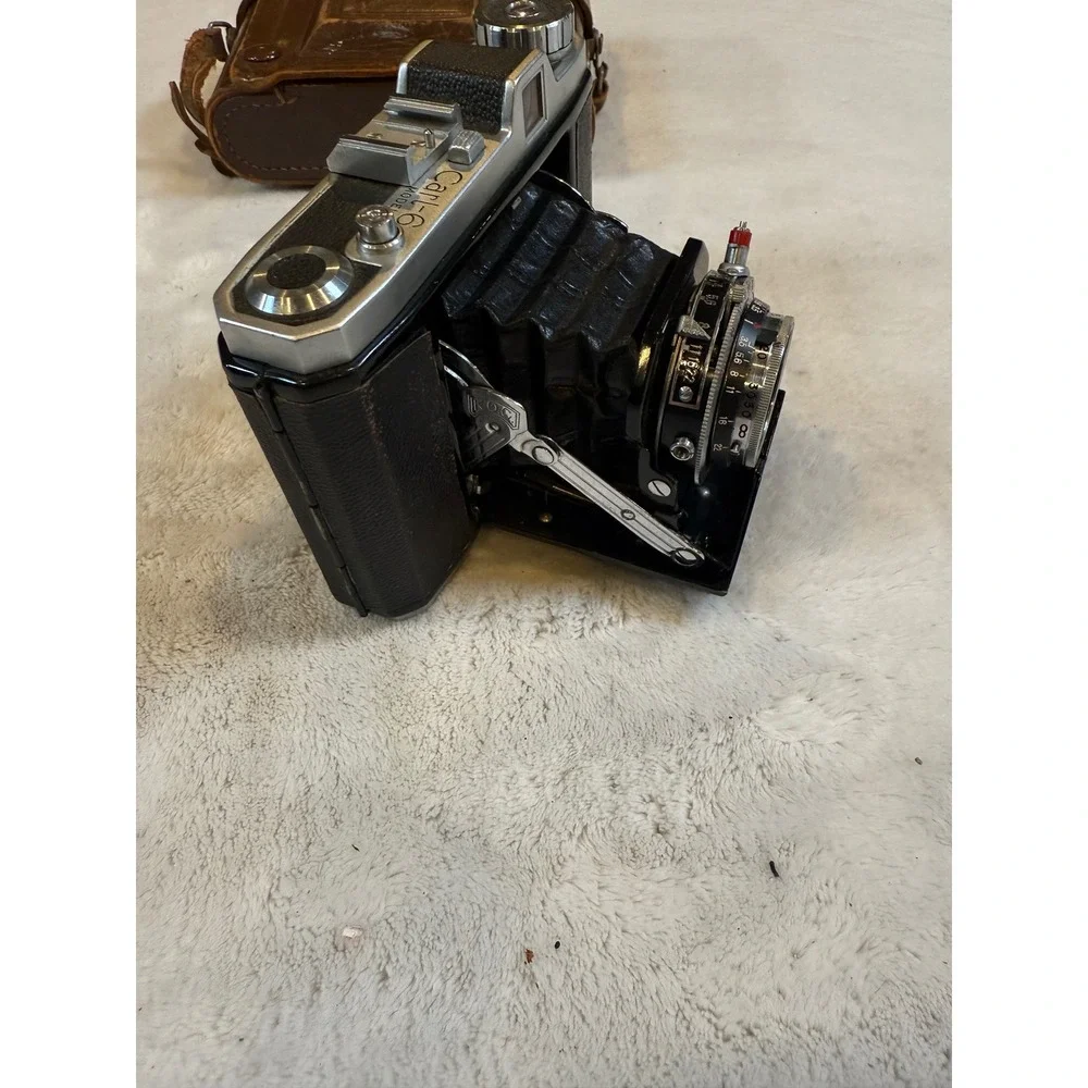 Vintage Carl-6 Model I Folding Camera Carl Anastigmat 1:3.5 80mm Lens with Case